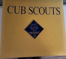 Boy Scouts Of America Cub Scouts Scrapbook Photo Album Yellow Blue Canvas