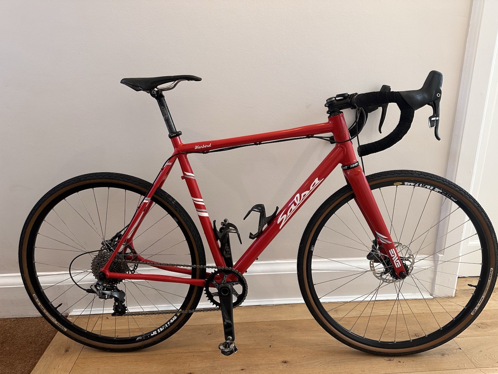 Salsa Warbird Gravel Bike 2013 - 56cm (Chris King, SRAM CX1 Hydro discs)