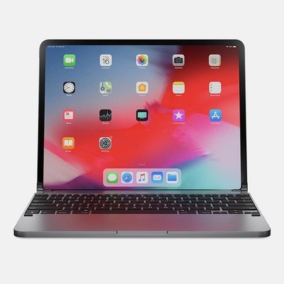 iPad Pro 12.9 / BRYDGE, Hochwertige Bluetooth Tastatur aus Aluminium, German