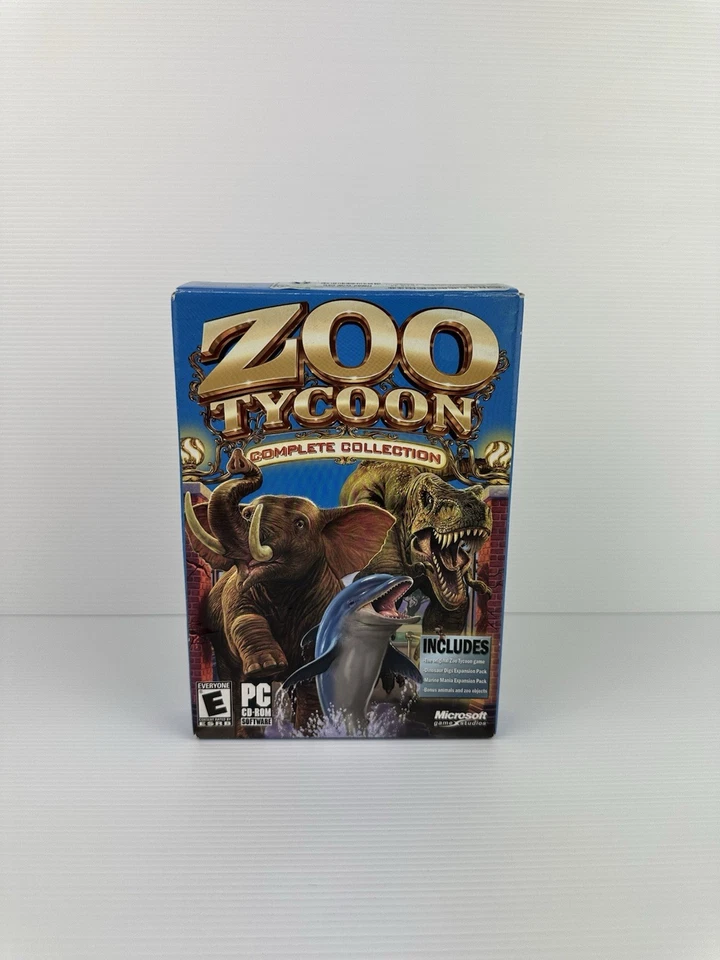 Zoo Tycoon Complete Collection PC Game 2003 Complete Small Box Marine Mania - Image 2 of 4