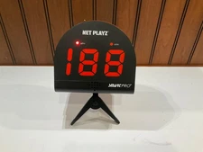 Net Playz Smart Pro Black Battery Powered Speed Sensors Multi-Sport Speed Radar