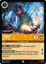 Flash - Records Specialist Lorcana TCG 10 - 14/204 Cold Foil