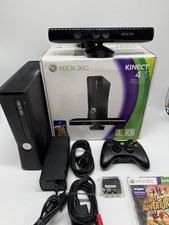 Xbox 360 Slim Schwarz (matt) Kinect 4GB GO Pack - Konsole Top