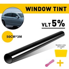 Window Tint Roll For Home Office Car Truck Auto - 20 X 10ft 5 Vlt Black Window Tint Roll For Home Office Car Truck Auto - 20 X 10ft 5 Vlt Black