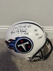 Kevin Dyson Autographed Signed Titans Music City Miracle Replica Helmet JSA