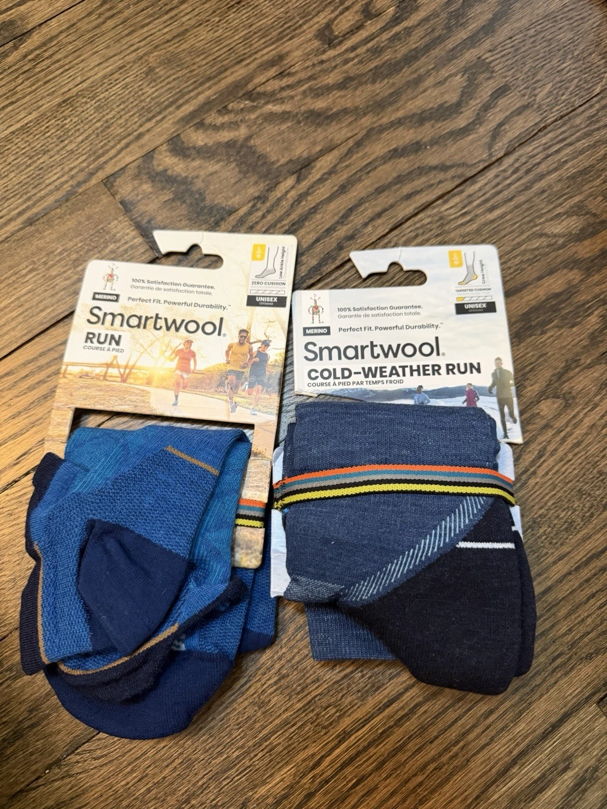 Smartwool Unisex Sz L Merino Wool Run Socks Lot Of 2 NWT
Opens in a new window or tab