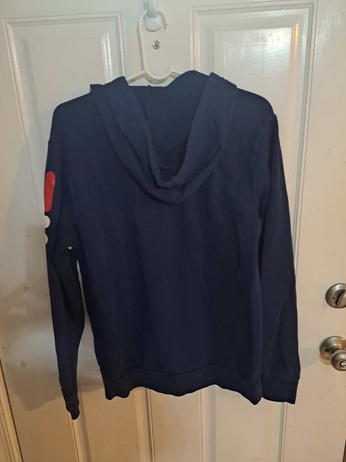 Felpa con cappuccio e zip intera FILA taglia S blu