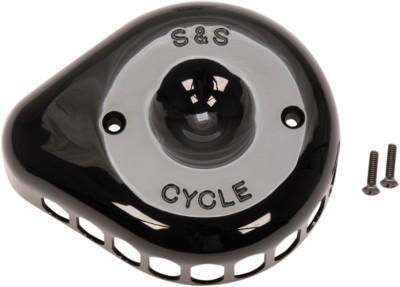 S & S Cycle Stealth Mini Teardrop Air Cleaner Covers 170-0366