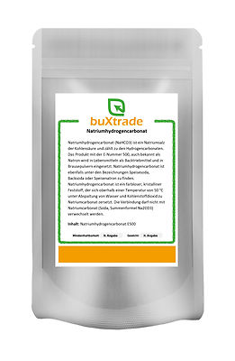 10 kg | Natriumhydrogencarbonat | Natron E 500 | Backsoda | Baking Soda | Salz