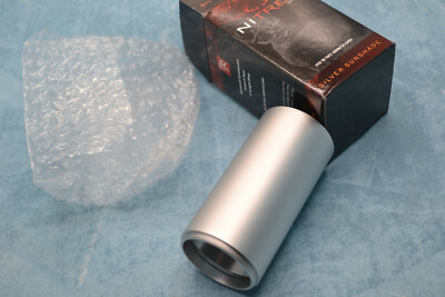 Weaver Nitrex TR two silver matte scope  Sunshade 42mm 4'' super slam NOS