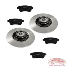 Bremsen Set HINTEN Scheiben u Beläge für Renault Scenic 3 III Hinterachse