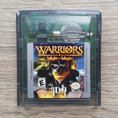 Warriors of Might and Magic Nintendo Gameboy Color US Spiel Modul