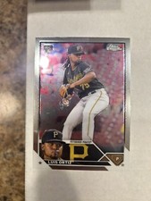 2023 Topps Chrome Base Card 64 Luis Ortiz - Pittsburgh Pirates RC