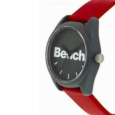 Bench Analogue Quartz Watch~ Red ~ 'Perfect gift' ~ Brand New ~ Authentic
