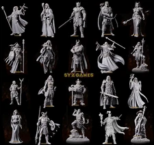 Dragonlance Set (20 minis) Fantasy Miniature D&D Pathfinder Tabletop Game PRG