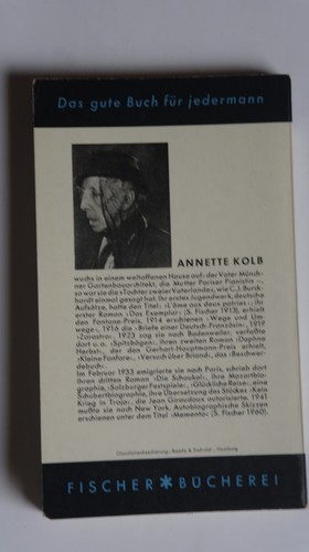 T202- Annette Kolb - Die Schaukel - 1960 - Picture 2 of 2