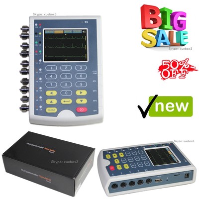 Promotion MS400 CONTEC New Brand Multi Parameter Patient Simulator ECG Simulator