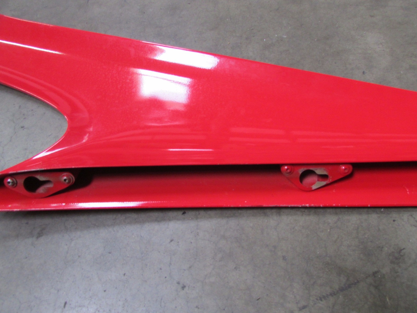 Ferrari 599 GTB, RH, Right Upper Quarter Panel, Red, Used, P/N 69352011