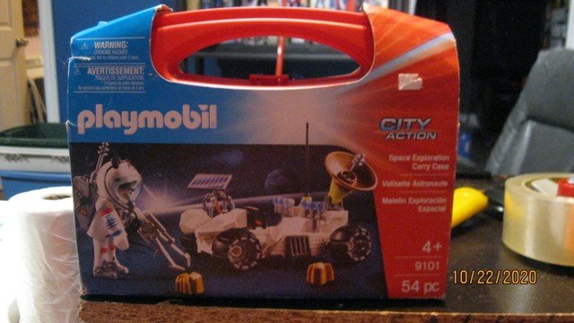 playmobil space exploration carry case
