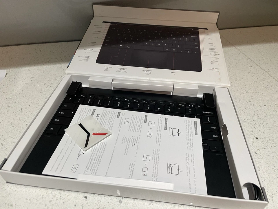 Brydge Wireless Keyboard With Touchpad BRY7032 For Surface Pro X (Black) - Image 2 of 4