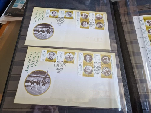 AUSTRALIA 1998 SG 1731-1742 LEGENDS (2ND SERIES) FIRST DAY COVERS