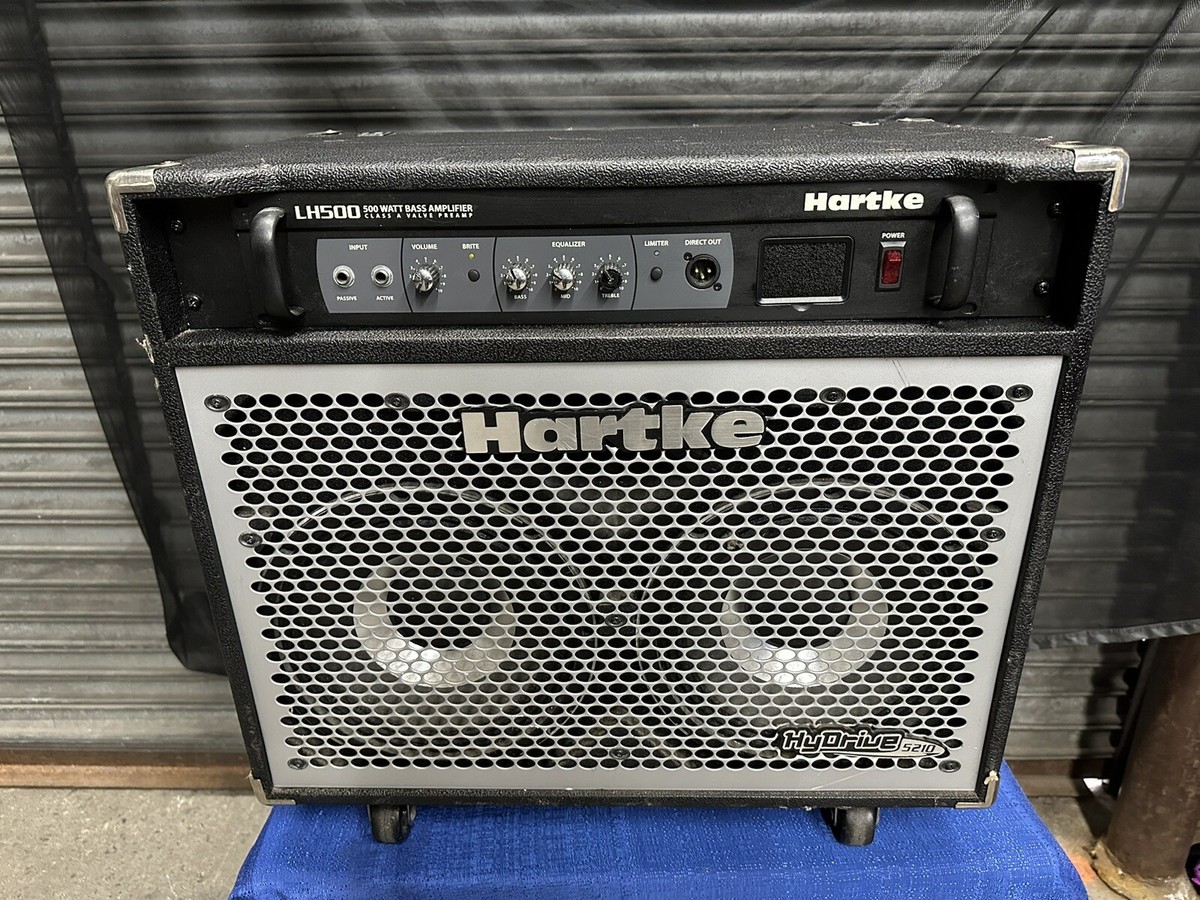 Hartke 5210c Bass 2x10 Combo Amp. Hartke LH500 Combo W/ Hydrive
