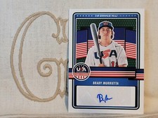 Brady Murrietta 2023 Panini USA Baseball Stars & Stripes Auto 15U-BM🇬