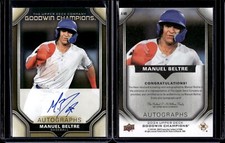 2024 Upper Deck Goodwin Champions AUTOGRAPHS Manuel Beltre