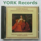 MARAIS - Pieces de Viol du Cinquieme Livre KUIJKEN / UEMURA - Ex Con CD Accord