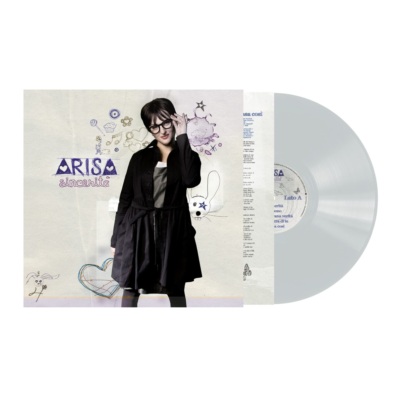 Arisa Sincerity Vinyl LP 180 Gr. Numbered Transparent New And Sealed
