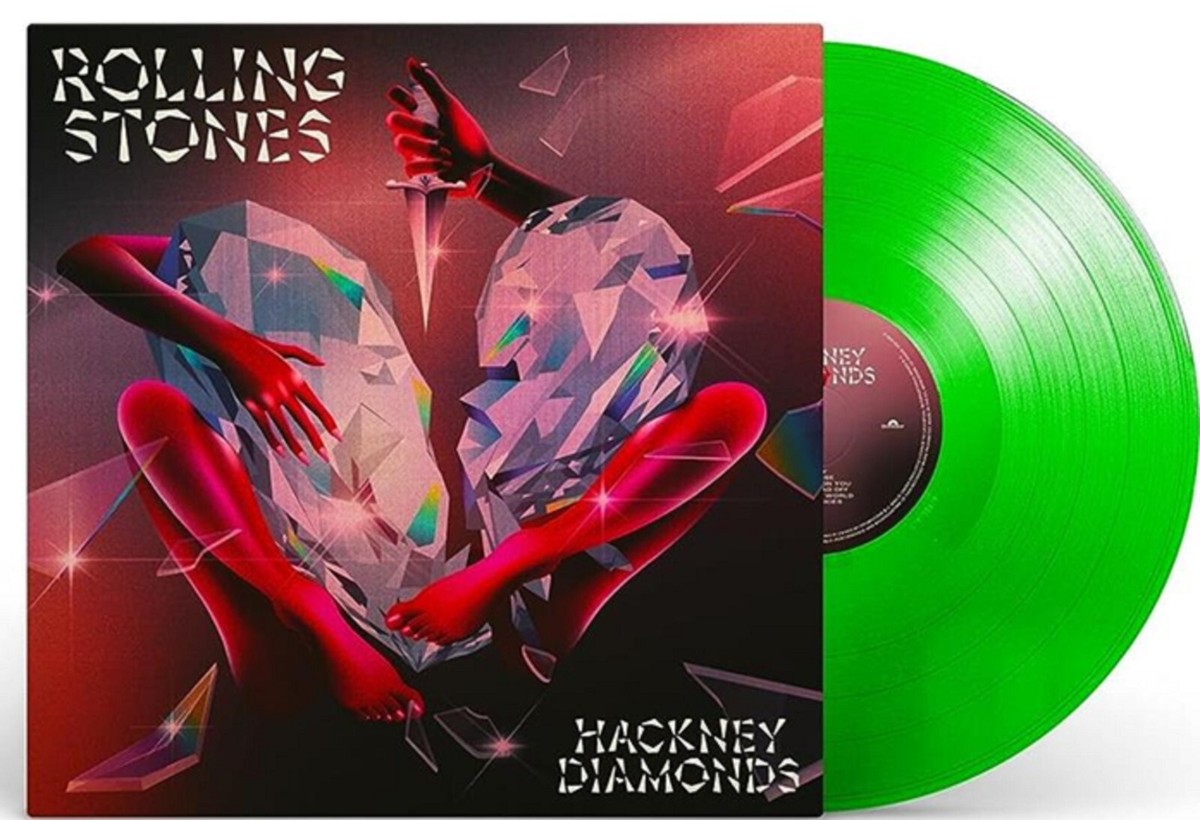 2023 The ROLLING STONES® GREEN VINYL - HACKNEY DIAMONDS® Sealed