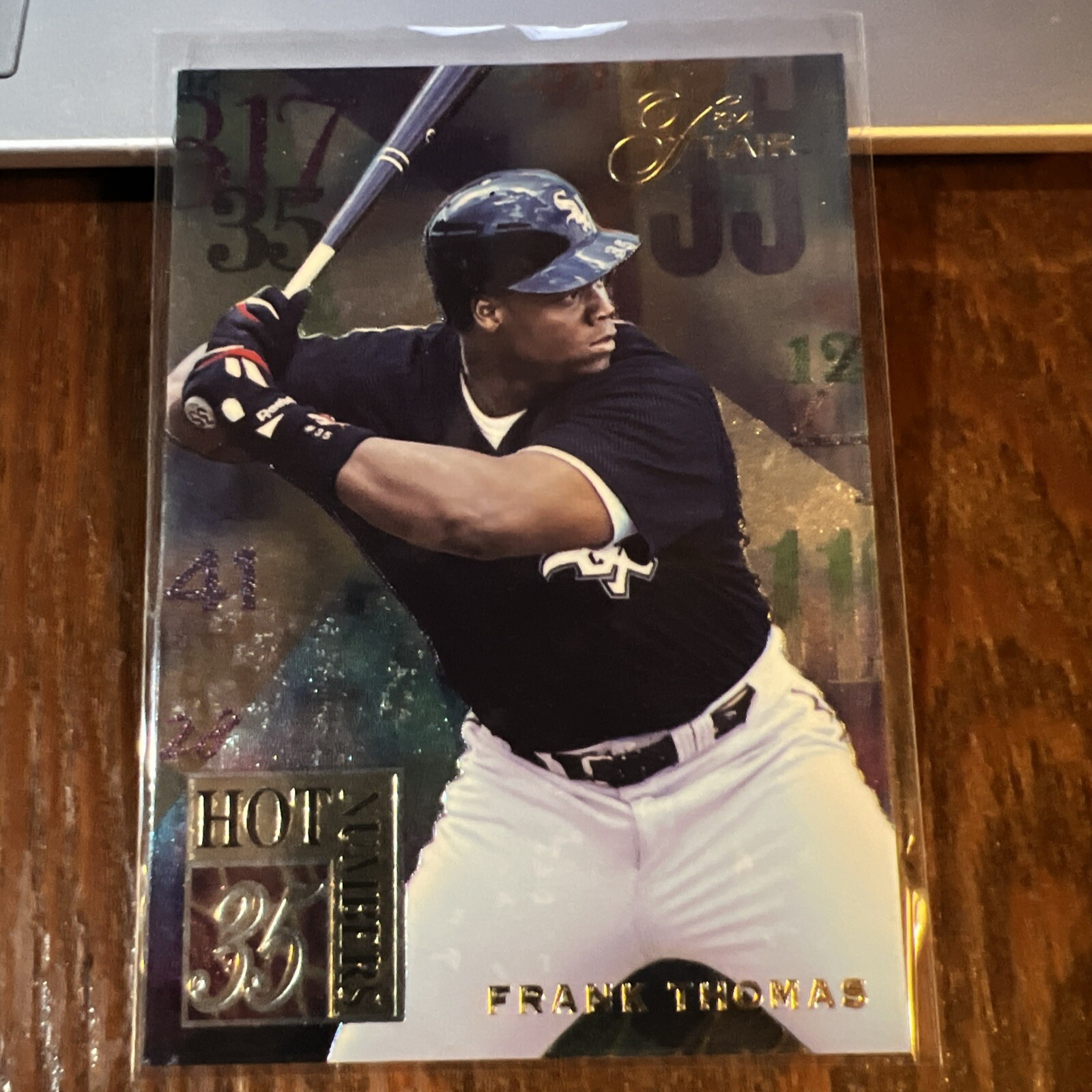 Frank Thomas 1994 Flair Hot Numbers Insert #10 HOF Chicago White Sox NM-MT