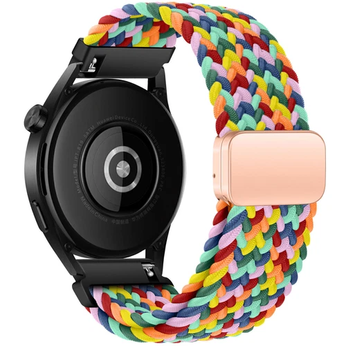 Correa de reloj de pulsera magnética de nailon trenzado de 18 mm 20 mm 22 mm correa de liberación rápida - Imagen 46 de 169