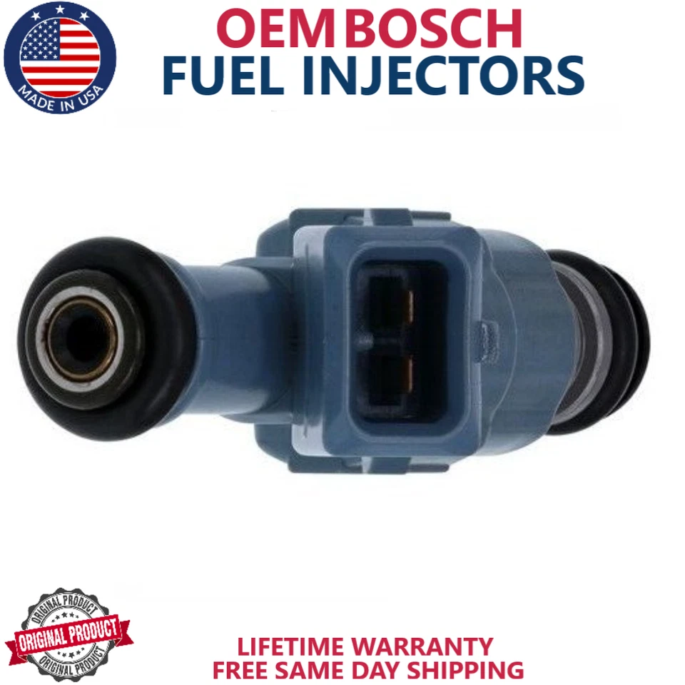 Inyectores de combustible nuevos X8 OEM BOSCH para Ford Crown Victoria Mercury Marquis 1997 Foto 4 de 4