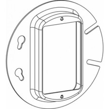 Orbit 4R1058 RAISED 5/8 , 4 ROUND 1-GANG DEVICE RING
