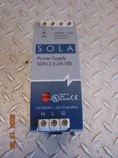 SOLA SDN 2.5-24-100 POWER SUPPLY 24VDC / 2.5A