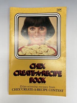 Chex Create A Recipe Book 1970 s Vintage Ephemera Prize winning recipes