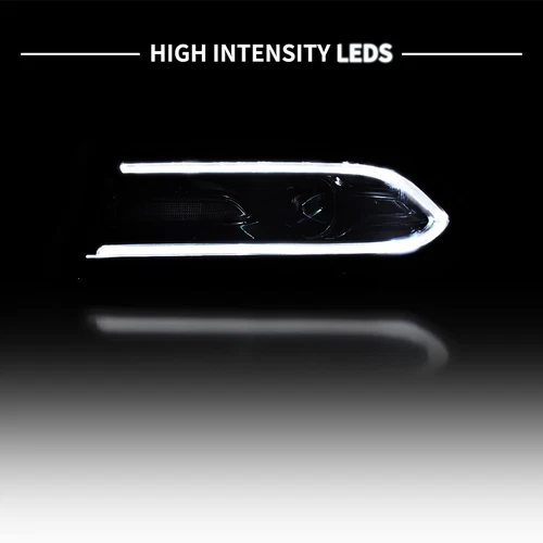 For 2015-2023 Dodge Charger Headlight Halogen LED DRL Projector Right Passenger - Picture 6 of 8