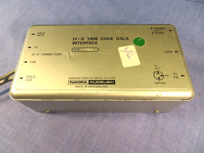 NAGRA QSLS TIMECODE IV-S - SJ    S/N 146