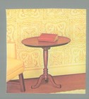 1980 THE HOUSE OF MINIATURES  KIT 40008  QUEEN ANNE TILT-TOP TABLE  1725-60 — photo 2