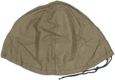 Authentic French Army M51 Tan / Desert Helmet Cover Indochina Algerian War Dated