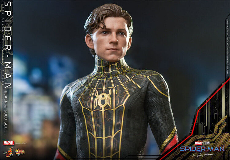 Hot Toys MMS604 Spider-Man: No Way Home 1/6 Spider-Man Black
