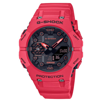 *BRAND NEW* Casio G-Shock Black Dial Red Carbon Case Men's Watch GAB001-4A