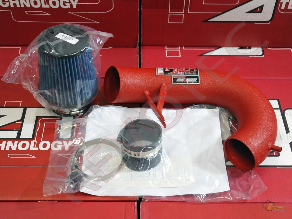Kit CAI admisión aire frío Injen SP 2017-2021 Audi A4 Quattro B9 A5 2.0T rojo Foto 3 de 4