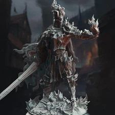 Ser Elias Heartless Knight Fighter Paladin Sorcerer Wizard Miniature | DnD D&D