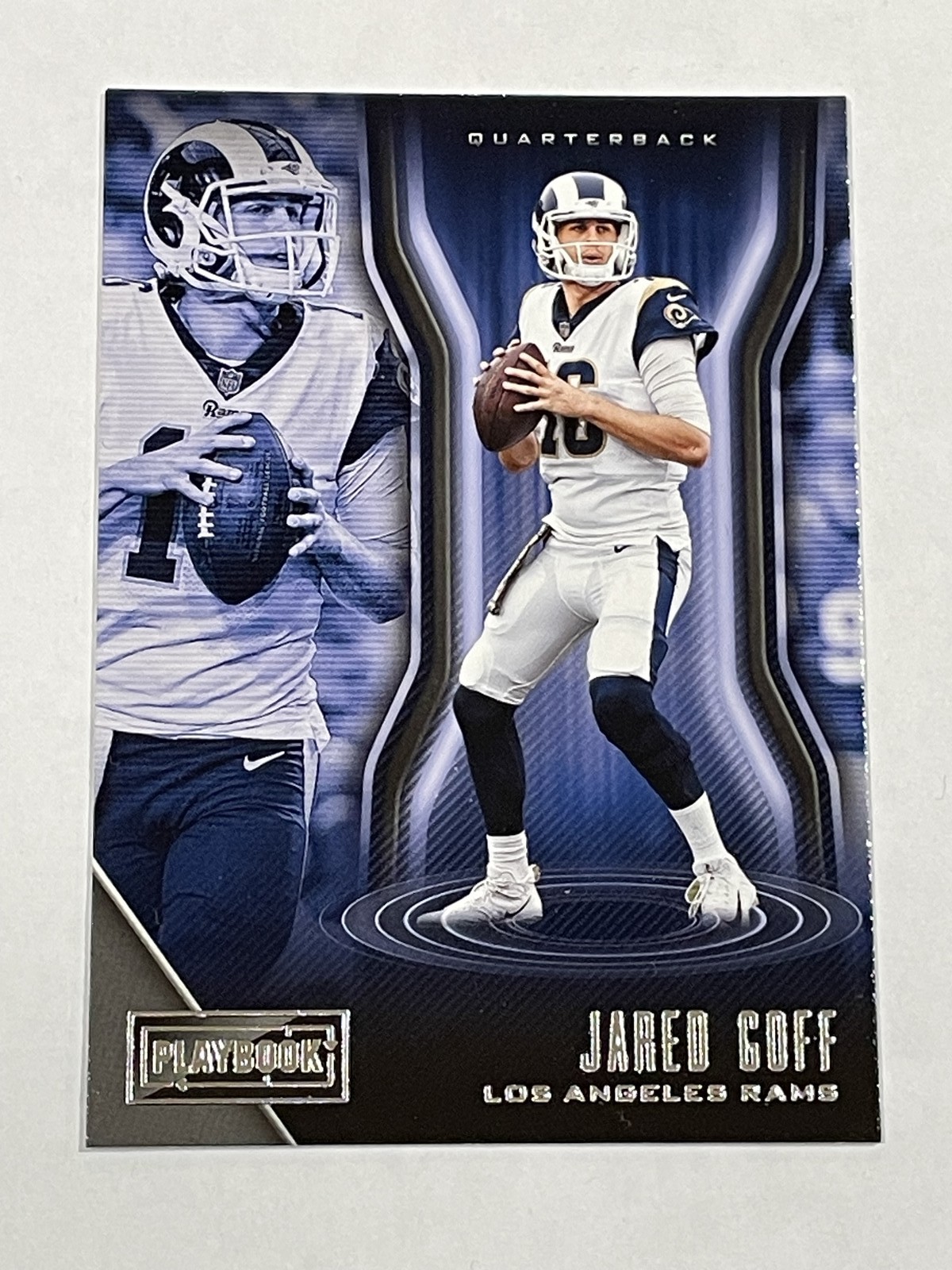 2018 Panini Playbook Football #89 - Jared Goff - Los Angeles Rams