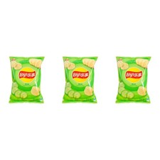 Lay’s Cucumber Crisps 70g [China] Pack of 3 - Multipack