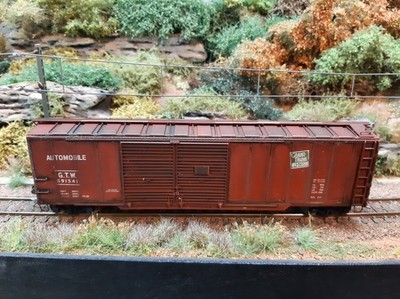 Walthers Proto 2000 H0, 50` Box Car ''GTW 591541'', gebraucht, gealtert, EVP