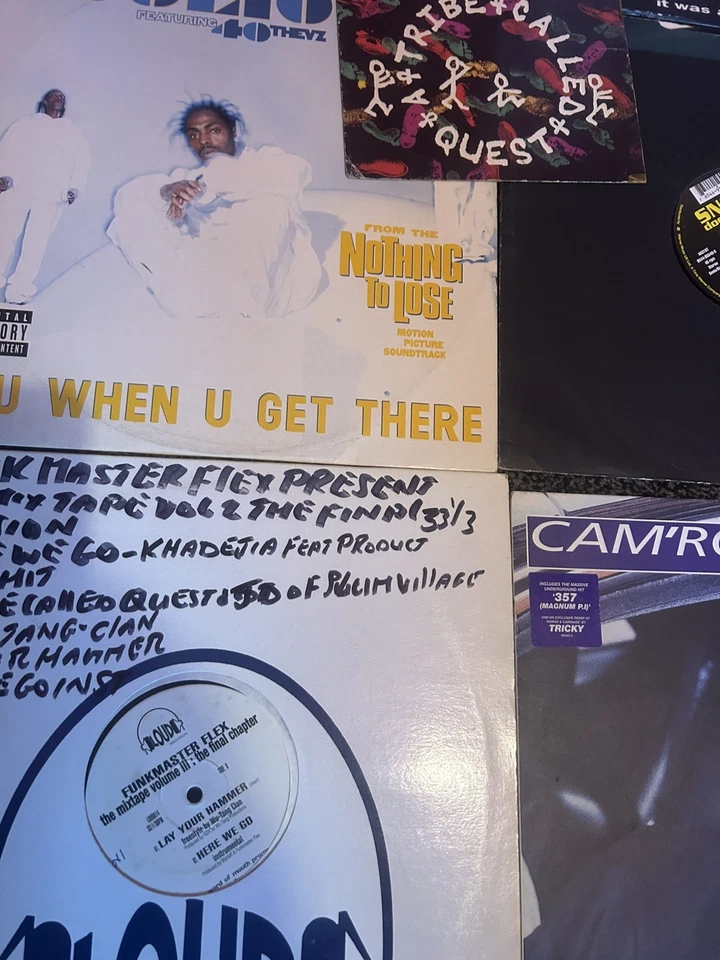 Joblot of  Vinyl R&B, Rap Hip-Hop ice cube Aaliyah funk master flex bundle   - Image 4 of 4