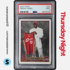 2003 TOPPS #221 LEBRON JAMES RC ROOKIE PSA 9